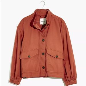 Madewell Bayview Balloon-Sleeve Jacket